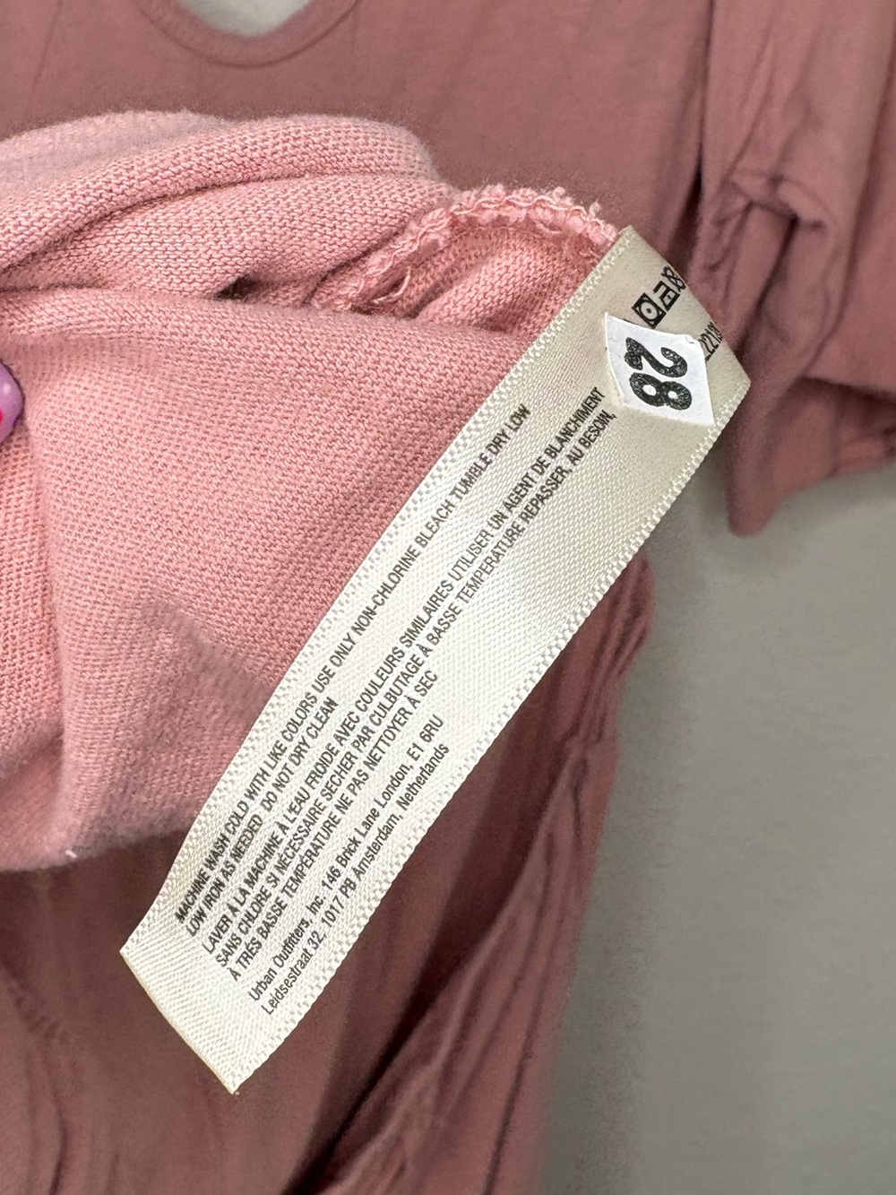 Free People Free-est Angelique Mini Dress Pink Blush open back size XL - Picture 8 of 12